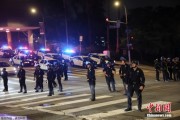 北票约200名海军陆战队士兵进驻洛杉矶 开始执行警戒守卫任务